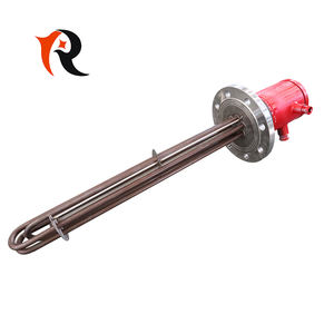 Elemento Calefactor a Prueba de Explosiones de 150KW, Tubo de Calefacción para Horno de Aceite, Calentador de Inmersión con Brida - Product Image 1