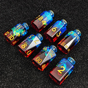 Bình phép thuật nhựa, xúc xắc nguyên tố, trò chơi nhập vai RPG Dungeons & Dragons, xúc xắc bàn chơi, xúc xắc đa diện nhựa DND - Product Image 2