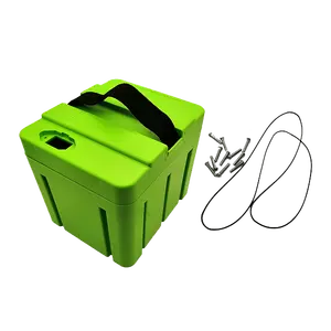 Oem Motorcycle Waterproof Cylindrical Lithium Ion Battery 12v 24v 48v Box Plastic Empty Ebike Battery Case Box