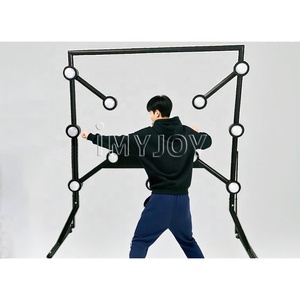 Fai da te personalizzato montato a parete Arcade a tempo limitato a mano-occhio di coordinazione interattiva con spinta luce Led di reazione gioco da parete di allenamento - Product Image 2