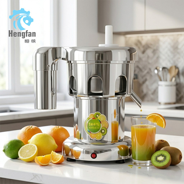 120kg/h Electric Stainless Steel Juicer Extractor New Automatic Orange Apple Juicer Machine for Home Use/Commercial Use