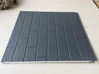 Panneau sandwich avec surface en alliage d'aluminium: Résistant aux intempéries pour mur extérieur/toit