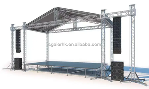 Estructura de Entramado Modular Ajustable y Desmontable de Aluminio, Certificada por TUV, para Conciertos, Plataformas de Baile y Exposiciones - Product Image 4