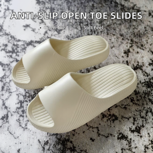 Pantuflas de EVA de Color Sólido Antideslizantes para Invierno y Verano, Acolchadas, para Interiores, para Hombres y Mujeres, Sandalias Abiertas al por Mayor - Product Image 2