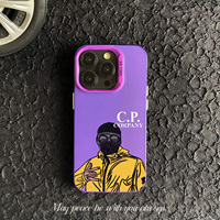 Offres Exceptionnelles Coque de Téléphone Pierre CP Company Tendance Personnalisée pour iPhone 17 16 15 Pro Max 14 13 12 11, Housse de Téléphone IMD Tendance