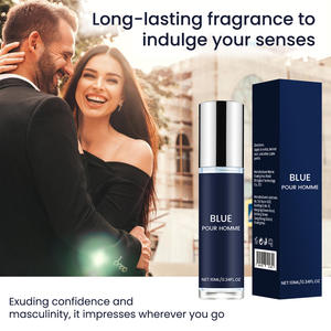 Offre Spéciale hommes 10ml huile de <span class=keywords><strong>parfum</strong></span> longue durée 24 heures frais bleu roll-on parfums pour un usage quotidien - Product Image 4