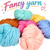 Fil chenille OEM ODM en polyester mélangé teint haute résistance, velours épais pour tricot à la main en vrac, écologique