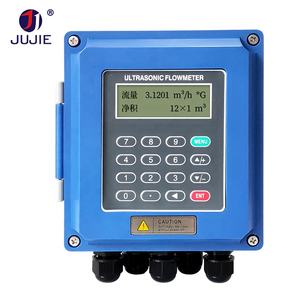 超音波流量計水用ポータブル流量計ディーゼル油ガソリン液体測定4-20mA - Product Image 2