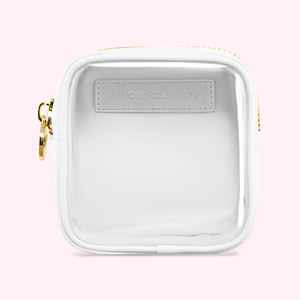 Vente en gros de petites pochettes à monnaie transparentes en PVC de couleur bonbon, <span class=keywords><strong>pochette</strong></span> mini <span class=keywords><strong>transparente</strong></span> en nylon - Product Image 3