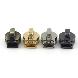 Cremalleras Xuống Áo Khoác May Mặc Túi Dây Kéo Cho May Hợp Kim 5 # Zipper Slider Puller Head Zipper Cho Open-End Jeans - Product Image 3