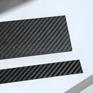 Tablero de fibra de carbono con textura transparente tridimensional, modelo cultural y creativo con tablero duro decorativo exterior. - Product Image 1