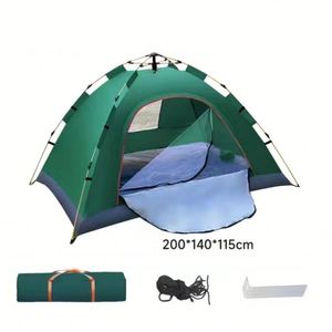 Tienda de Campaña Familiar Portátil para 2-4 Personas, Totalmente Automática, Accesorios para Acampar - Product Image 1