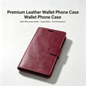 Étui portefeuille en cuir PU Goospery <span class=keywords><strong>Bluemoon</strong></span> Diary avec fermeture magnétique, antichoc, fentes pour cartes, protection intégrale pour iPhone Duo - Product Image 5
