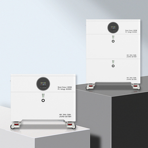 Sistema Híbrido Solar de 30kWh 48V 6kVA Todo en Uno con Batería, Apilable, Fácil de Instalar, Gabinete de Almacenamiento Móvil - Product Image 3