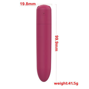<span class=keywords><strong>Vibrator</strong></span> Anal Mini 10-Kecepatan Terbaik, Bertenaga, Getar, Isi Ulang USB, Nirkabel, Warna Perak, untuk Wanita, Mainan Seks - Product Image 3
