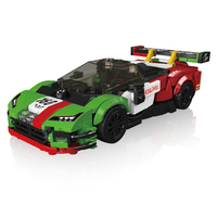 Bloques de Construcción para Armar Minicoche Híbrido 27160, con Caja de Exhibición, Juguetes Unisex MOC, Regalo, Bloques de Plástico ABS 430