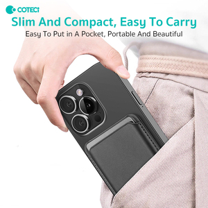 COTECi Portafoglio Magnetico Personalizzato da Viaggio per Telefono e Carte, Porta Carte Sicuro in Pelle con Magnete per <span class=keywords><strong>iPhone</strong></span> 15 16 17 <span class=keywords><strong>Pro</strong></span> Plus <span class=keywords><strong>Pro</strong></span> <span class=keywords><strong>Max</strong></span> - Product Image 4