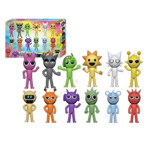 Sprunki Figuras DE ACCIÓN Sprunky Toy Conjunto completo Figuras Muñeca Llavero <span class=keywords><strong>Cadena</strong></span> de felpa para fanáticos del <span class=keywords><strong>juego</strong></span> de música de terror Niños adultos - Product Image 1
