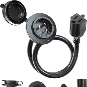 Nema 5-15R Us Plug <b>Socket</b> 15A 125V For Rv Electrical Systems - Product Image 5