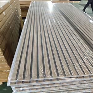 Paneles Acústicos de Madera con Revestimiento de Listones, Ecológicos, Insonorizantes, de Diseño Moderno, Ampliamente Utilizados en Estudios y Hogares, Directo de Fábrica - Product Image 4