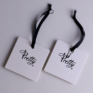 Tùy Chỉnh 3D Nhỏ Vuông Quần Áo Treo Thẻ Ăn Mặc Giày Giấy Treo Thẻ Biểu Tượng Tùy Chỉnh In Thẻ Cho Hàng May Mặc - Product Image 6