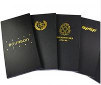Couverture de menu rétroéclairée par LED Supports de menu pliés dotés d'un écran LED permettant aux clients de lire la couverture de menu