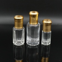 3ml 5ml 6ml 8ml 10ml 12ml flacons en verre avec bille roulante en verre/métal ou bâton et couvercles