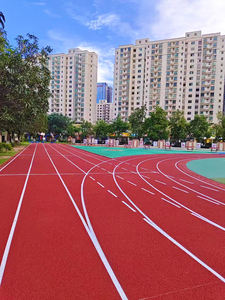 INOLP Plancher de sport perméable à l'air durable et résistant à tous les temps Piste de course stabilisée aux UV résistante aux intempéries - Product Image 3