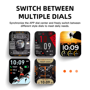 S320b New Bluetooth cuộc gọi Smartwatch la bàn đèn pin thể thao tập thể dục xem Vòng đeo tay thông minh Tương thích với iOS - Product Image 5