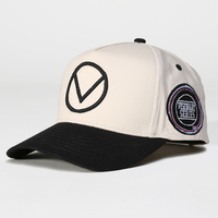 Gorra de Béisbol Estructurada con Logotipo Bordado Personalizado, Gorra con Visera Curva, Gorra de Cinco Paneles, Gorra de Alta Calidad