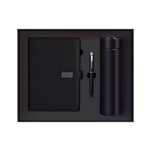 Wholesale New Promotional Luxury <b>Gift</b> Items Note Book Business Cup Personalized PU Leather Notebook <b>Gift</b> Set With Pen and Bottle - Product Image 2