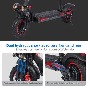 สกู๊ตเตอร์พับได้สำหรับผู้ใหญ่ 48V13AH/15.6AH/18AH ระยะทางวิ่งไกล 60 กม. พร้อมยางขนาด 11 นิ้ว รุ่น QC-J11 ความเร็วสูง ขับขี่ได้เร็วถึง 41-50 กม./ชม. - Product Image 4