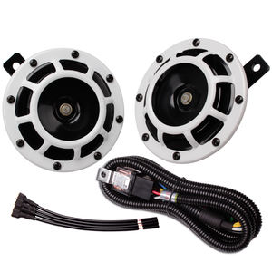 D-Auto <span class=keywords><strong>Hupe</strong></span> Hoch/niedrig Dual <span class=keywords><strong>Hupe</strong></span> Kit con Relais Kabelbaum, passend fur Motorrad Universal Zug <span class=keywords><strong>Hupe</strong></span> - Product Image 2