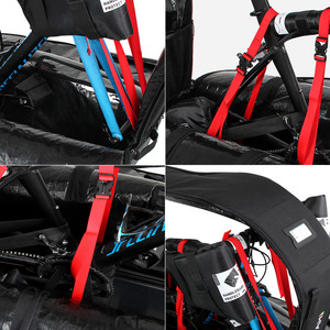 Sac de <span class=keywords><strong>transport</strong></span> pour vélo NOOYAH, boîte de <span class=keywords><strong>transport</strong></span> pour vélo, étui pour vélo de route, <span class=keywords><strong>valise</strong></span> pour vélo, pas besoin de retirer le guidon, accessoires pour vélo - Product Image 4