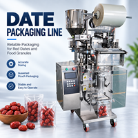 Machine d'ensachage de granulés alimentaires DEEPACK pour l'évaluation de la taille des particules avec dosage par trémie et scellage vertical des sachets
