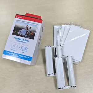 Papier photo Selphly CP1500 CP1300, feuilles et encres 6 pouces KP 108inks, papier photo brillant compatible avec <span class=keywords><strong>Canon</strong></span> - Product Image 4
