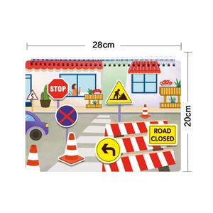 <span class=keywords><strong>Libro</strong></span> di Carta Interattivo e Silenzioso per Bambini, Giocattolo Educativo per lo Sviluppo dell'Intelligenza e l'Illuminazione, per l'Educazione Precoce - Product Image 5