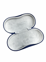Étui rigide personnalisé en EVA pour lunettes de soleil avec logo imprimé, housse en cuir PU, fermeture éclair, protection pour lunettes, pochette de rangement