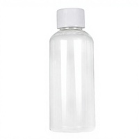 Bouteille jetable en PET de qualité alimentaire HL M38-450A 5ml pour jus, lait, thé, boissons à emporter avec bouchon à vis et impression sérigraphique