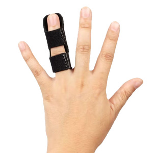 Attelle de doigt Zhongbo, taille unique, support pour l'index, pour la correction et la rééducation des fractures et luxations articulaires - Product Image 2