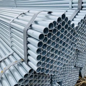 Tuyaux ronds et carrés galvanisés toutes tailles, diamètre extérieur 20mm 25mm 30mm 50mm 60mm 75mm 90mm 120mm, <span class=keywords><strong>tube</strong></span> HDG - Product Image 2