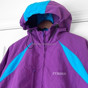 Custom Patchwork Windbreaker Coat Zipper Nylon <b>Jackets</b> Outdoors Wear Windproof Waterproof <b>Pullover</b> Nylon Windbreaker <b>Jacket</b> - Product Image 3
