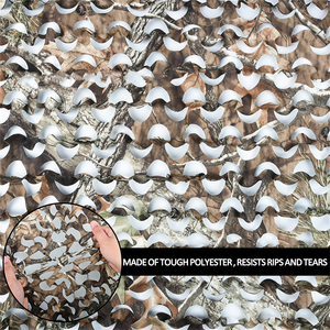 TRONYOND Durable chasse CAMO Polyester <span class=keywords><strong>filet</strong></span> maille caché 3D <span class=keywords><strong>Camouflage</strong></span> bois formation filets ombre <span class=keywords><strong>voiture</strong></span> garni <span class=keywords><strong>filet</strong></span> extérieur - Product Image 5