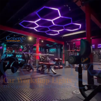 Gaonengo Télécommande Rgb Hexagonal Lighting Décorations pour la maison