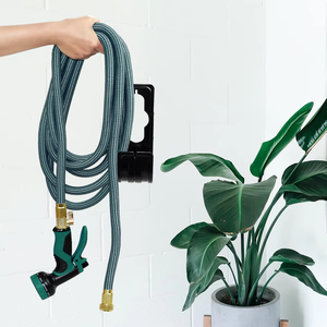 Tubo da Giardino Espandibile 50ft 75ft 100ft in PVC e Plastica Flessibile con Connettore Multiuso e Ugello - Product Image 1