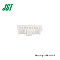 Connecteur fil à carte JST PAP-09V-S série PA, 9 broches, femelle, contact en alliage de cuivre, boîtier en nylon, pas de 2,0 mm, 250 V