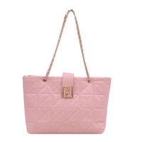 Sac fourre-tout à bandoulière pour femme, tendance, décontracté, simple, grande capacité, avec fermeture éclair, en polyester, nouvelle collection été 2026, élégant et stylé