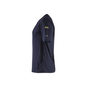 BLAKLADER - 348217378900S <b>Flame</b> resistant t-<b>shirt</b> Navy blue - EAN 7330509726426 <b>FLAME</b> RESISTANT WORKWEAR - Product Image 4