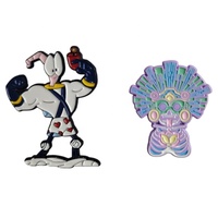 Épinglette personnalisée en émail dur de dessin animé, badge personnalisé de haute qualité avec logo, broche en métal artisanale pour cadeau souvenir