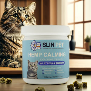 Golosinas calmantes para mascotas con L-teanina para la relajación en OEM/ODM de masticables suaves para gatos - Product Image 4